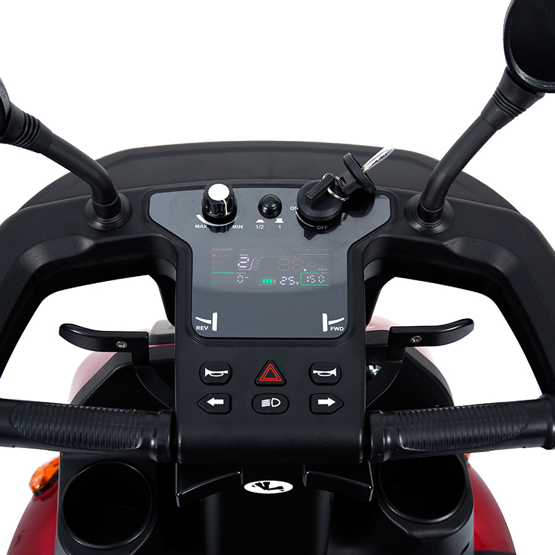 TK-500 高耐久ハイパワー 4 輪全地形電動スクーター