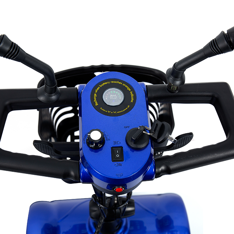 YL-08S 耐久性の高い 4 輪折りたたみモビリティ スクーター (登坂能力 12°)