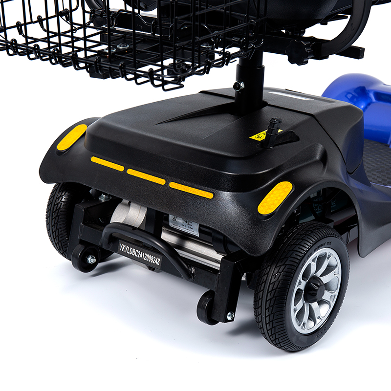 YL-08S 耐久性の高い 4 輪折りたたみモビリティ スクーター (登坂能力 12°)