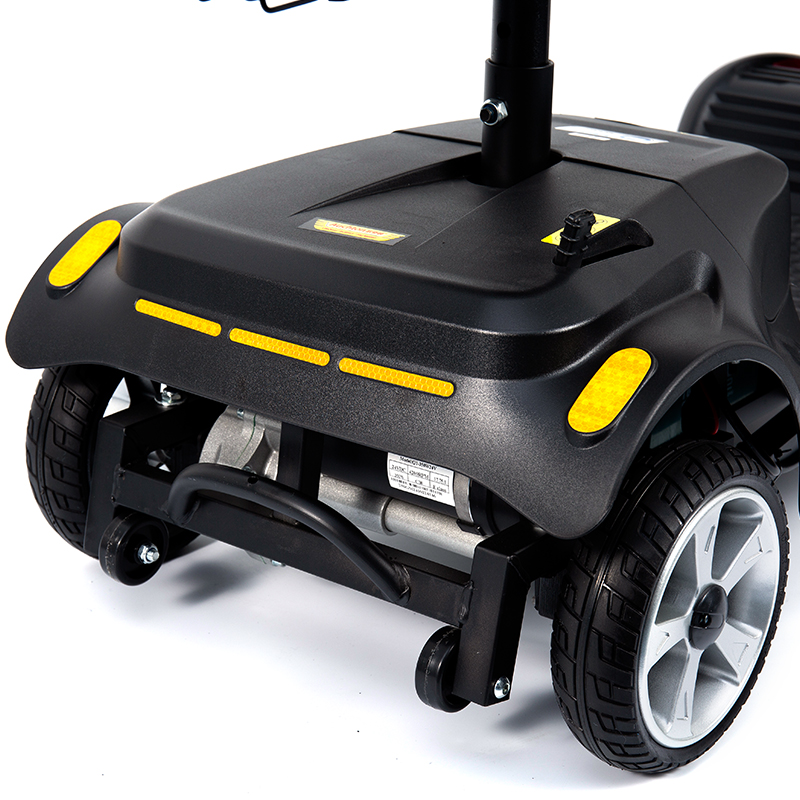 YL-07 4輪トラベル折りたたみ式電動モビリティスクーター バスケット付き