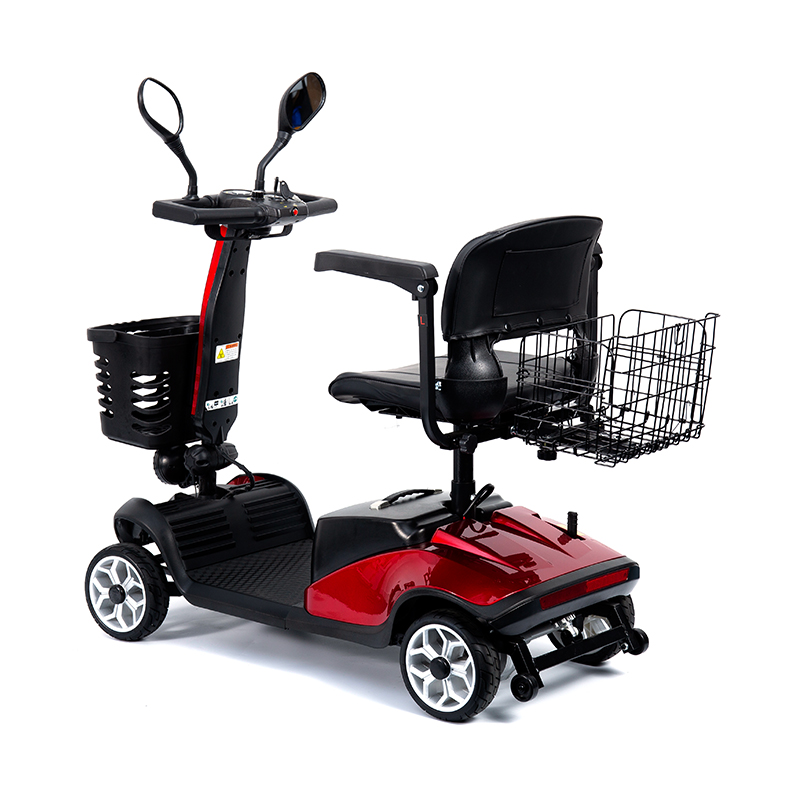 YL-07T 4輪ポータブル折りたたみ電動モビリティスクーター