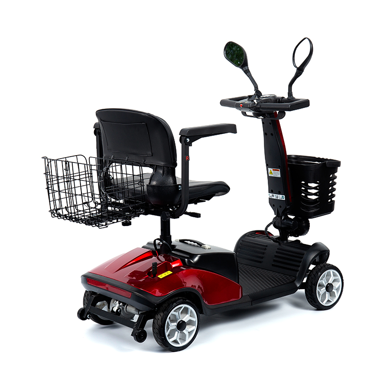 YL-07T 4輪ポータブル折りたたみ電動モビリティスクーター