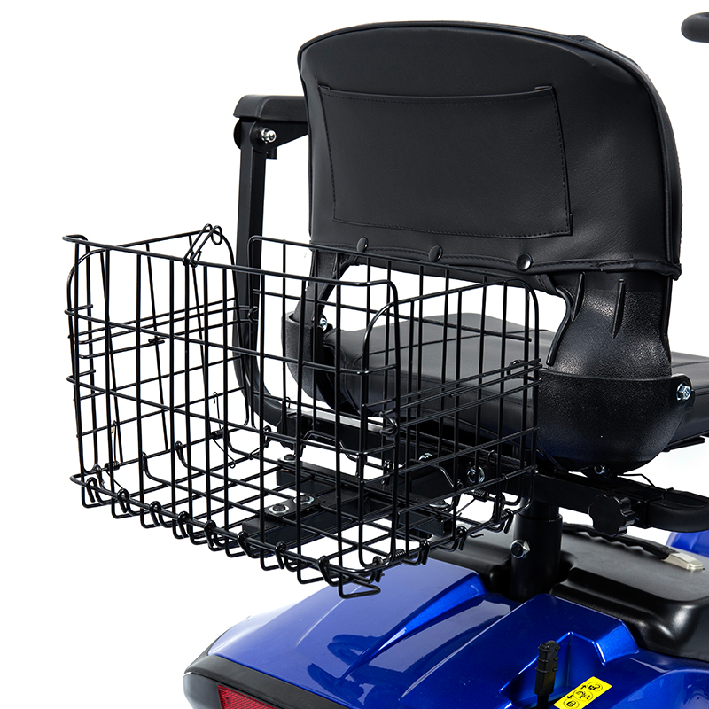 折りたたみ4輪軽量モビリティスクーター バスケット付き YL-09B