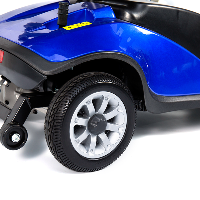 折りたたみ4輪軽量モビリティスクーター バスケット付き YL-09B