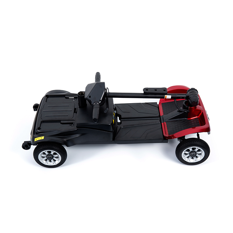 360°回転シートを搭載したシニア向け軽量4輪モビリティスクーター YL-02