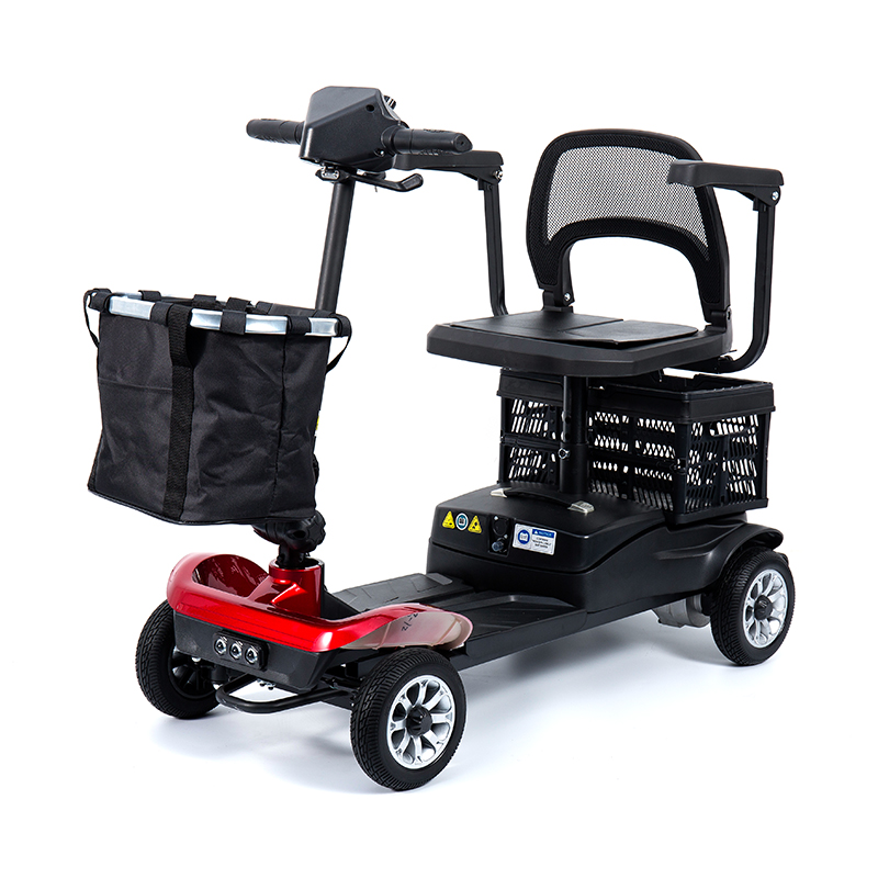 360°回転シートを搭載したシニア向け軽量4輪モビリティスクーター YL-02