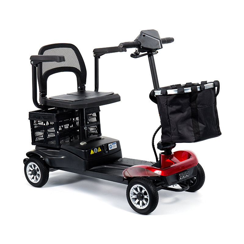 360°回転シートを搭載したシニア向け軽量4輪モビリティスクーター YL-02